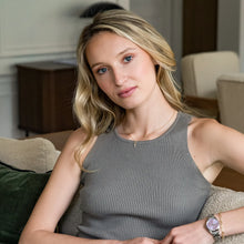 Load image into Gallery viewer, Pavé Cross Necklace - Gold

