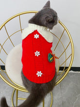 Load image into Gallery viewer, Pet Collared Christmas Sweater | NCS
