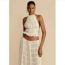 Load image into Gallery viewer, 2-Piece Chic Halter Dress Suit Set
