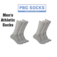 Load image into Gallery viewer, Men&#39;s Active Athlete Crew Socks 9-11 ,10-13
