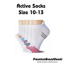 Load image into Gallery viewer, Unisex Low Cut Mesh Socks Breathable Running Active Grip Socks 10-13
