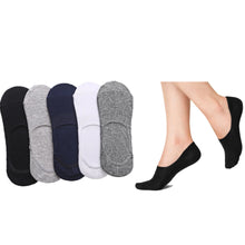 Load image into Gallery viewer, Women&#39;s No Show Socks Assorted Colors Bundle 10-13
