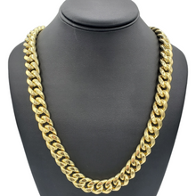 Load image into Gallery viewer, 10K Gold- Hollow Miami Cuban Chain
