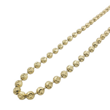 Load image into Gallery viewer, 10K Gold- Moon Cut Chain
