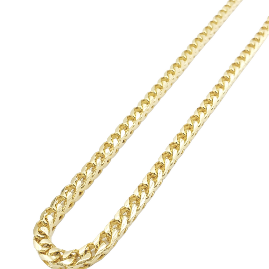 10K Gold- Solid Franco Chain (Yellow Gold)
