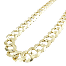 Load image into Gallery viewer, 10K Yellow Gold- Solid Cuban Link (Curb Cuban) Chain
