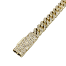 Load image into Gallery viewer, 10K Gold- Iced Out Diamond Miami Cuban Chains (9mm)

