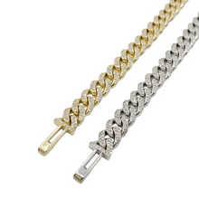 Load image into Gallery viewer, 10K Gold- Iced Out Diamond Miami Cuban Chains (9mm)

