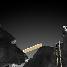 Load image into Gallery viewer, Pillar Pendant - 14K Gold
