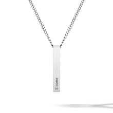 Load image into Gallery viewer, Pillar Pendant - Silver
