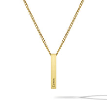 Load image into Gallery viewer, Pillar Pendant - 14K Gold

