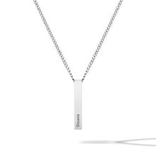Load image into Gallery viewer, Pillar Pendant - Silver
