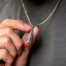 Load image into Gallery viewer, Pillar Pendant - Silver
