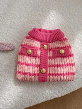 Load image into Gallery viewer, Pink Parisian Chic Knitted Pet Sweater | NCS
