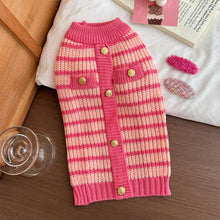 Load image into Gallery viewer, Pink Parisian Chic Knitted Pet Sweater | NCS

