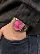 Load image into Gallery viewer, Pink Sunburst Watch
