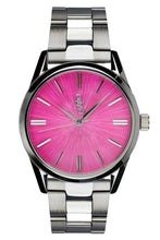 Load image into Gallery viewer, Pink Sunburst Watch

