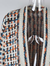 Load image into Gallery viewer, Plus-Size Tassel Fringe Long Cardigan with Colorful Thread Weaving | NCS
