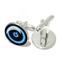 Load image into Gallery viewer, Power Button Collection Cufflinks - 3 Colors
