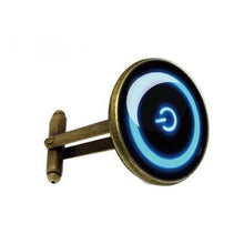 Load image into Gallery viewer, Power Button Collection Cufflinks - 3 Colors
