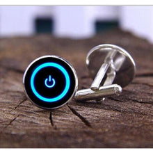 Load image into Gallery viewer, Power Button Collection Cufflinks - 3 Colors
