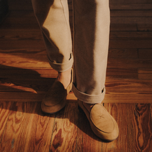 Load image into Gallery viewer, Men's Cognac Suede Milano Loafer
