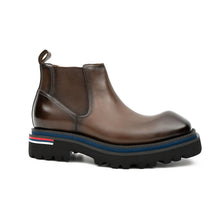 Load image into Gallery viewer, Premium Handcrafted Calfskin Chelsea Boots Brown
