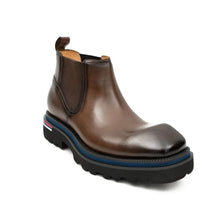 Load image into Gallery viewer, Premium Handcrafted Calfskin Chelsea Boots Brown
