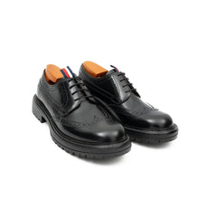 Load image into Gallery viewer, Premium Men's Classic Derby Brogue Shoes Black

