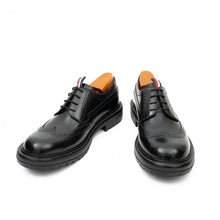 Load image into Gallery viewer, Premium Men's Classic Derby Brogue Shoes Black
