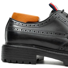Load image into Gallery viewer, Premium Men's Classic Derby Brogue Shoes Black
