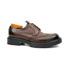 Load image into Gallery viewer, Premium Men's Classic Derby Brogue Shoes Coffee

