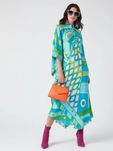 Load image into Gallery viewer, Printed Long Dress, Greenwich Village | Women - BYMANYC ® New York
