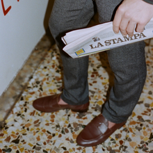 Load image into Gallery viewer, Men's Brown Leather Centesimo
