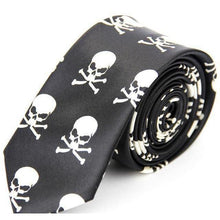 Load image into Gallery viewer, Punk Collection Skinny Ties - 20 Colors &amp; Styles
