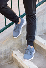 Load image into Gallery viewer, CALTO - Q133 - 2.4 Inches Taller (Light Slate Gray/White Sole) - Ultra Lightweight Sneakers
