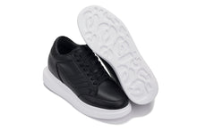 Load image into Gallery viewer, CALTO - Q510 - 2.6 Inches Taller Lightweight (Black/White Sole) - Chunky Sole Sneakers

