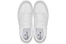 Load image into Gallery viewer, CALTO - Q512 - 2.6 Inches Taller Lightweight (Pure White/White Sole) - Chunky Sole Sneakers
