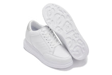 Load image into Gallery viewer, CALTO - Q512 - 2.6 Inches Taller Lightweight (Pure White/White Sole) - Chunky Sole Sneakers
