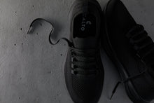 Load image into Gallery viewer, CALTO - QA060 - 2.4 Inches Taller (Black/Black Sole) - Lightweight Knitted Sneakers

