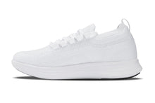 Load image into Gallery viewer, CALTO - QA061 - 2.4 Inches Taller (White/White Sole) - Lightweight Knitted Sneakers
