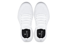 Load image into Gallery viewer, CALTO - QA061 - 2.4 Inches Taller (White/White Sole) - Lightweight Knitted Sneakers

