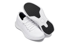 Load image into Gallery viewer, CALTO - QA061 - 2.4 Inches Taller (White/White Sole) - Lightweight Knitted Sneakers
