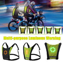 Load image into Gallery viewer, BrightRide LED Cycling Vest with Storage
