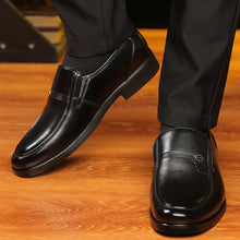 Load image into Gallery viewer, Boys Men's Black Leather Formal Shoes - # BOAA73210006
