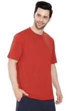 Load image into Gallery viewer, Men's Regular-Fit Short-Sleeve Crew Neck T-Shirt With Chest Pocket
