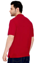 Load image into Gallery viewer, Men's Short Sleeve Pique Polo Shirt in Cotton Blend with Front Pocket
