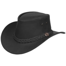 Load image into Gallery viewer, Deadwood Trading Tolga -Aussie Leather Outback Hat
