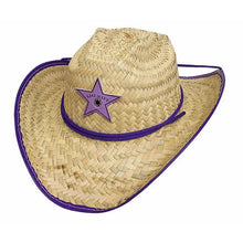 Load image into Gallery viewer, Bullhide Rodeo Party - Children's Straw Cowgirl Hat
