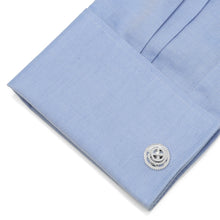 Load image into Gallery viewer, Sterling Silver Cyclist Cufflinks
